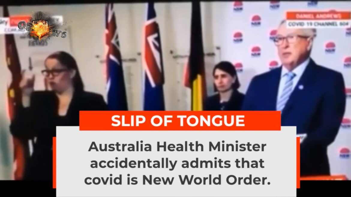 Australian Health Minister – “We Must Treat This New COVID World Order With Caution”