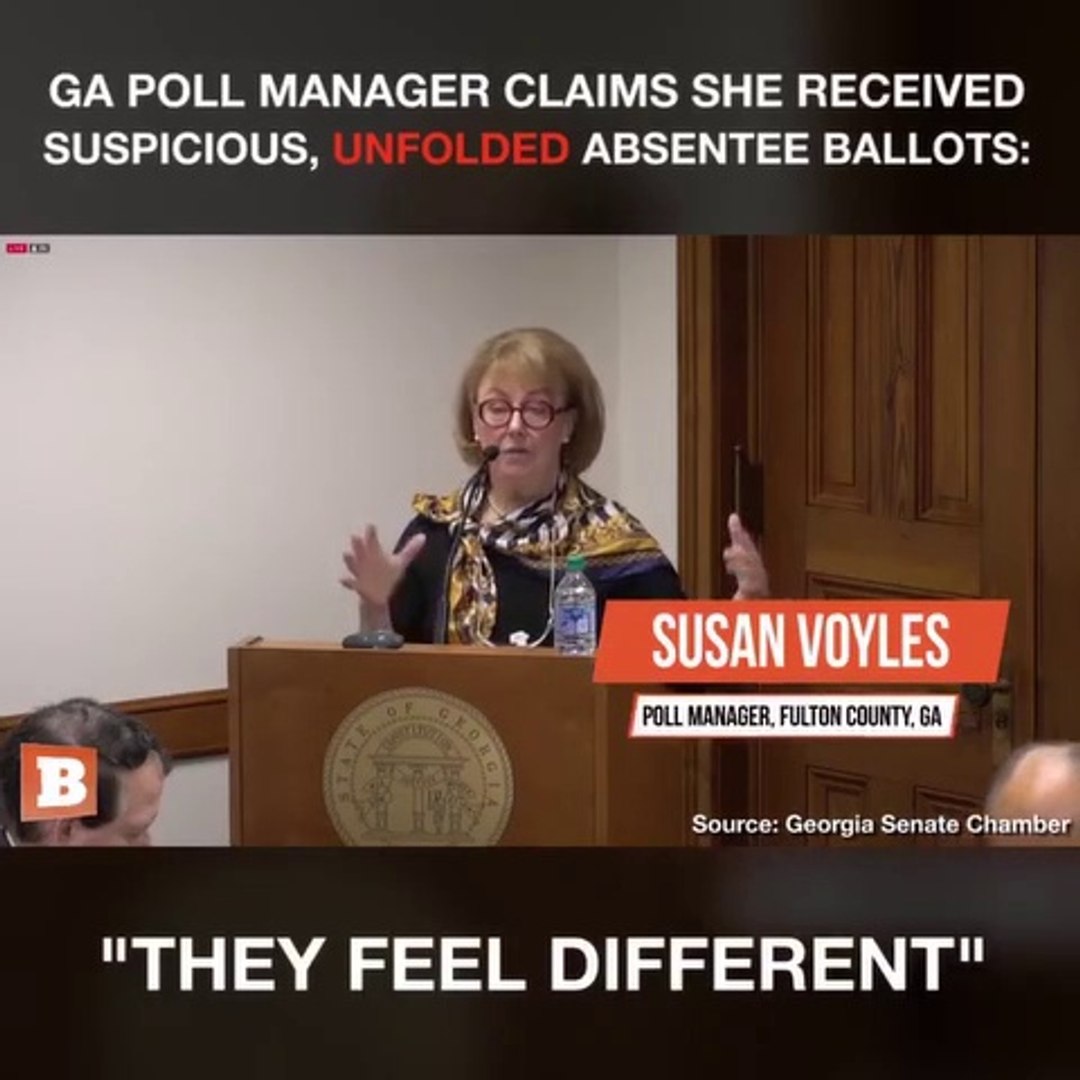 Election Fraud Exposed – Poll Manager Received Suspicious, Unfolded Ballots