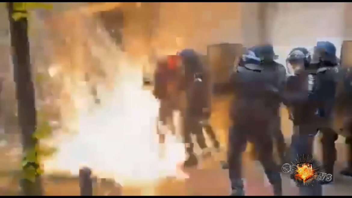 Furious French Mobs Riot Against Law Making It Illegal to Film Police
