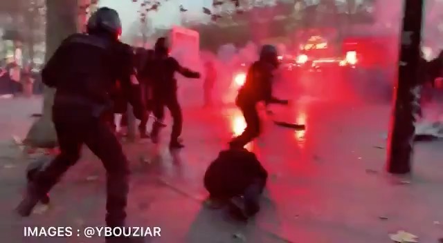 Thousands Took to the Streets of France