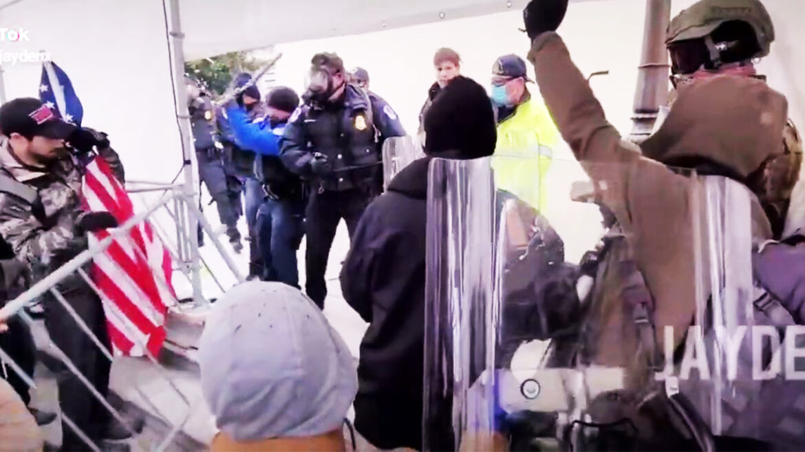 Leaked: Police Outnumbered by a Mob of Protesters