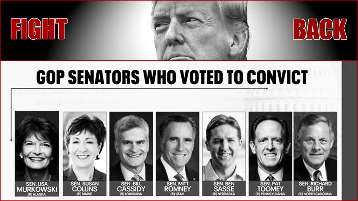 Never Forget: The GOP Traitors Who Voted to Convict Trump