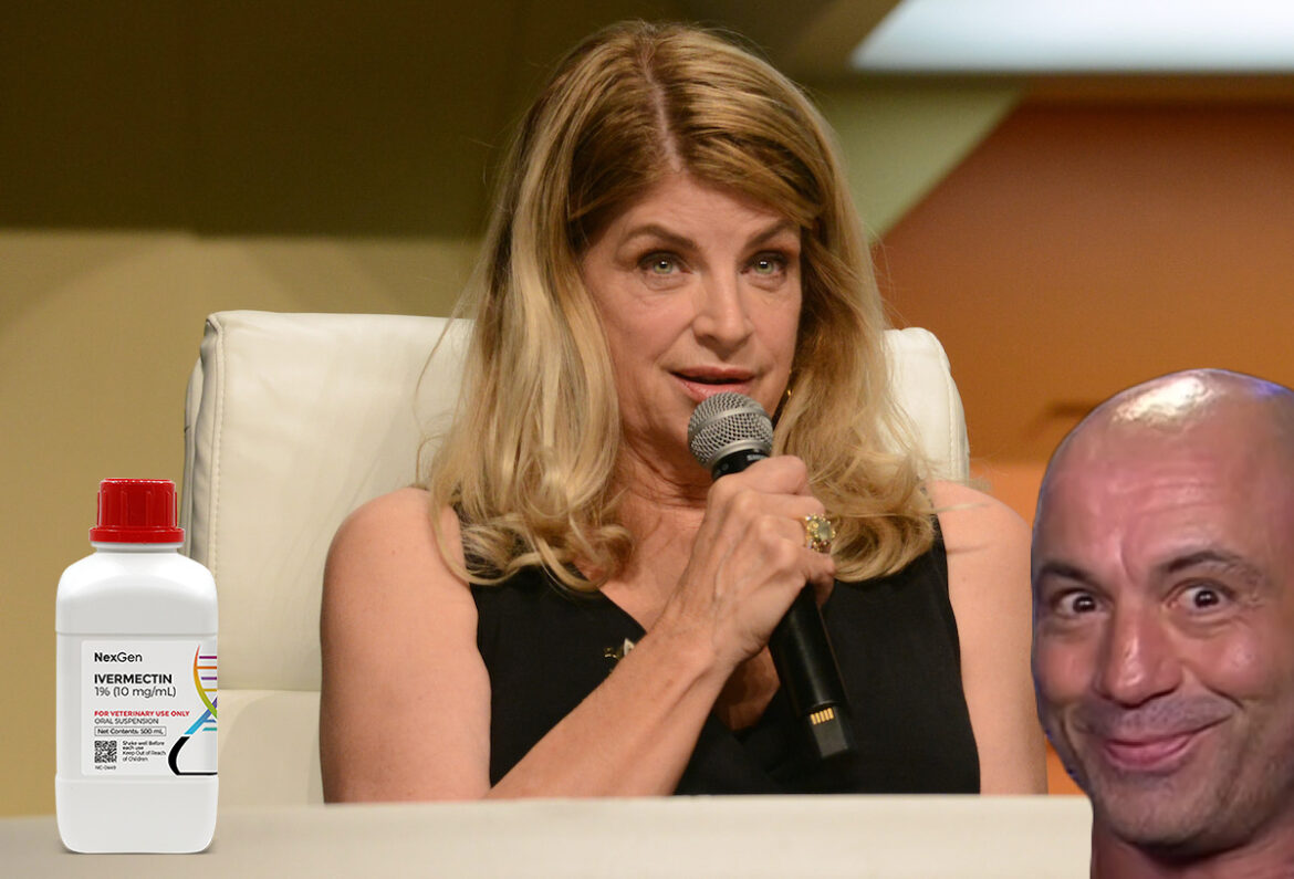 Kirstie Alley Rejected COVID Shots and Used Ivermectin Instead; It Worked