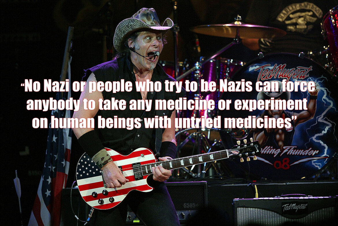 Ted Nugent Is Still Standing Strong Against the Experimental COVID Vaccines