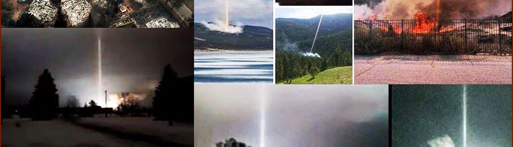 are california wildfires being caused by directed energy weapons lasers