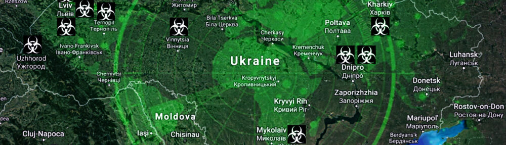 here is a map of u s biolabs in ukraine